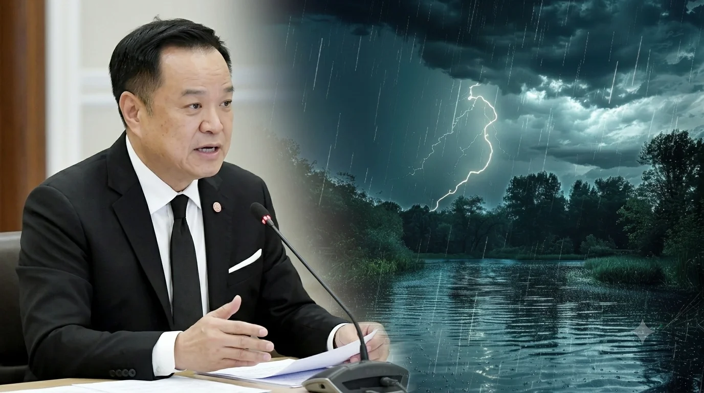 นายกฯ สั่งด่วน! รับมือฝนหนัก 3-9 สค.