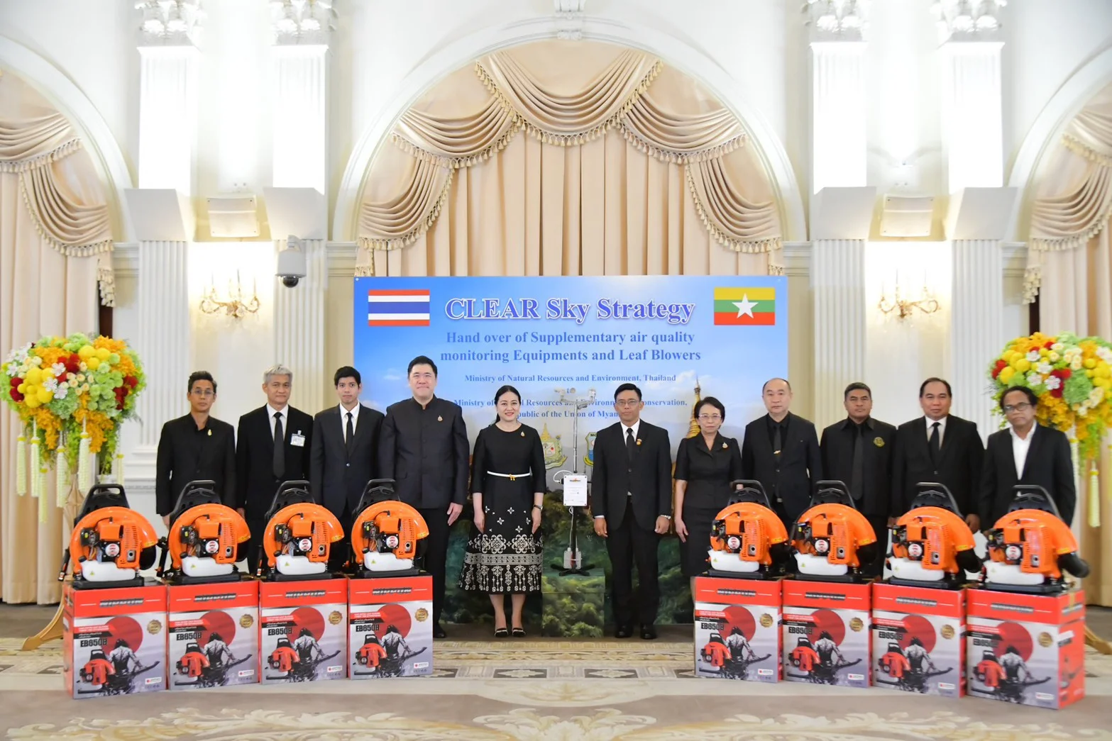 ไทย หนุนอุปกรณ์ดับไฟป่าเมียนมา สานต่อ "ยุทธศาสตร์ฟ้าใส" แก้ปัญหามลพิษทางอากาศ