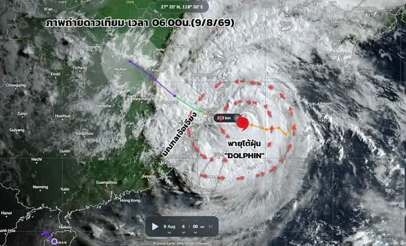 ร่องมรสุมพาดผ่าน เตือนทั่วไทยรับมือฝนตกหนัก