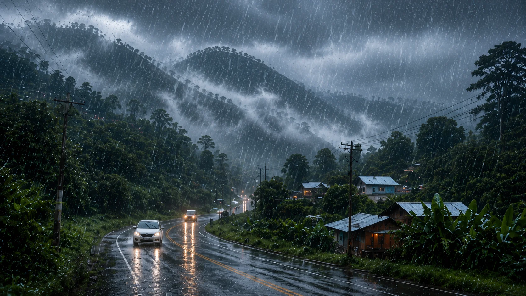 กรมอุตุฯ เตือน มรสุมกระหน่ำ ฝนฟ้าคะนอง 39 จังหวัด กรุงเทพฯ-ปริมณฑล ฝน 70%