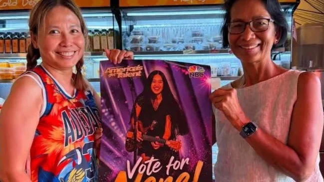 พลังคนไทยใน LA พิมพ์โปสเตอร์ฟรีโปรโมต "น้องเนเน่" บนเวที America’s Got Talent