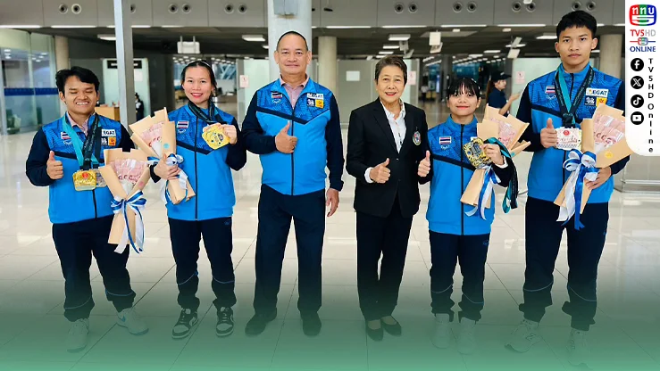 จอมพลังไทยหอบ 8 ทองกลับบ้าน ลุยต่อเอเชี่ยนเกมส์ญี่ปุ่น