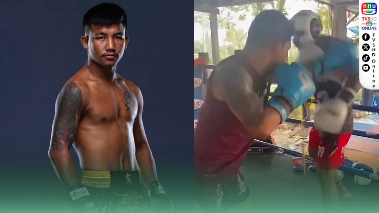 “รถถัง” ลองมวยสากล! โพสต์ถามตรง ๆ “เพื่อชาติไทย ผม 2 คนพอมีแวว