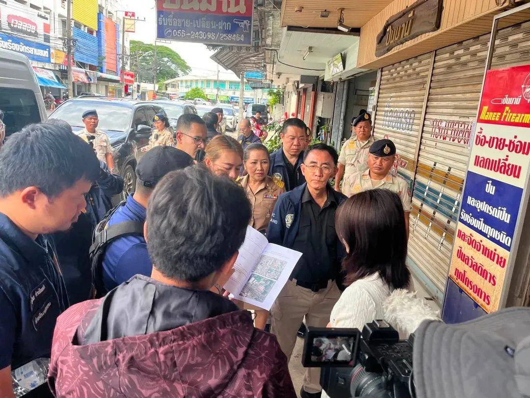 ชุดปฏิบัติการพิเศษกรมการปกครอง เปิดปฏิบัติการ “ล้างปืนเถื่อนเมืองสองแคว”