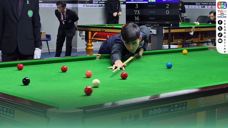 “แซค โซโฟน” ยังเก๋า! อัด “พูล” 4-2 ลิ่วชน “นัท เรจิล” ศึกนครสวรรค์คัพ