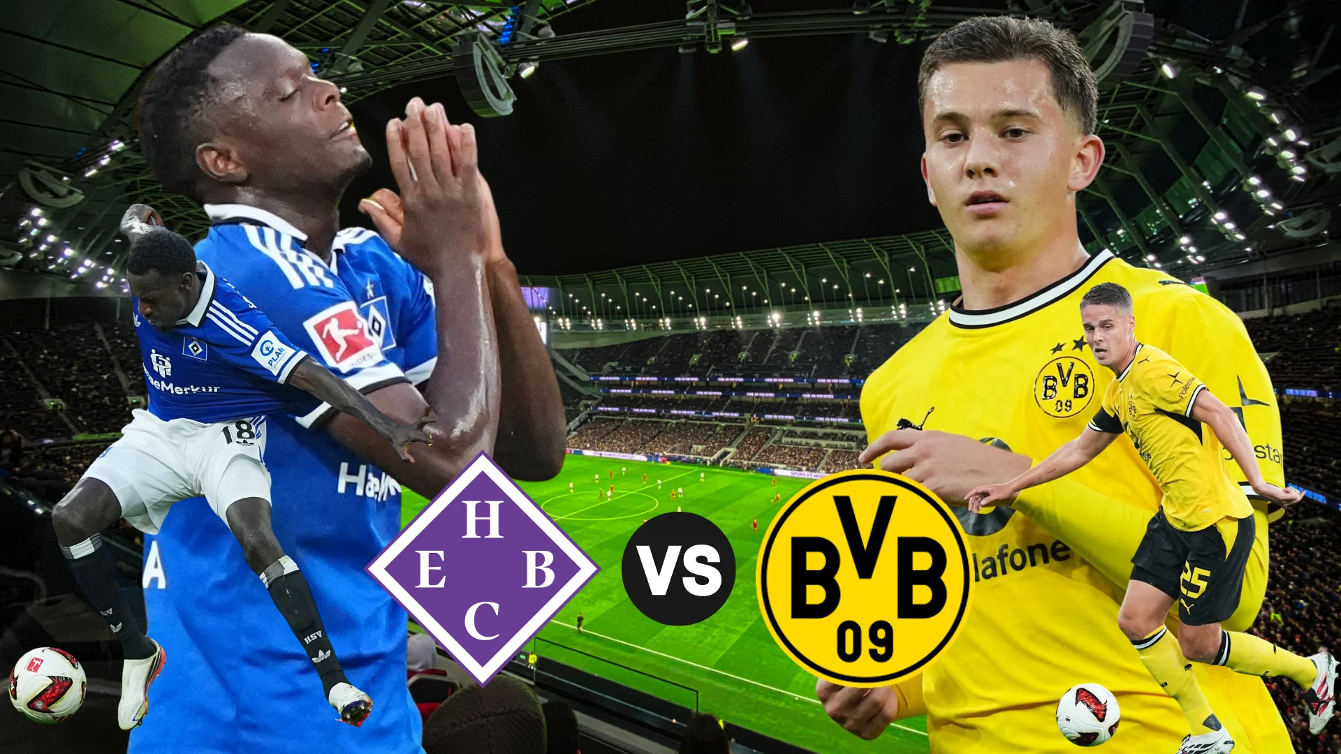 ศึกบอลถ้วยคืนนี้! HEBC Hamburg ท้าชน Dortmund วิเคราะห์แท็กติกเดเอ็ฟเบ-โพคาล