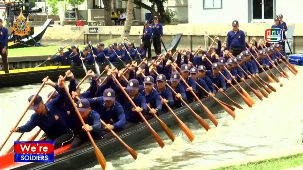 สกู๊ปพิเศษ กองทัพเรือเชิญชวนเยี่ยมชมการตกแต่งเรือพระราชพิธี และการฝึกซ้อมฝีพาย