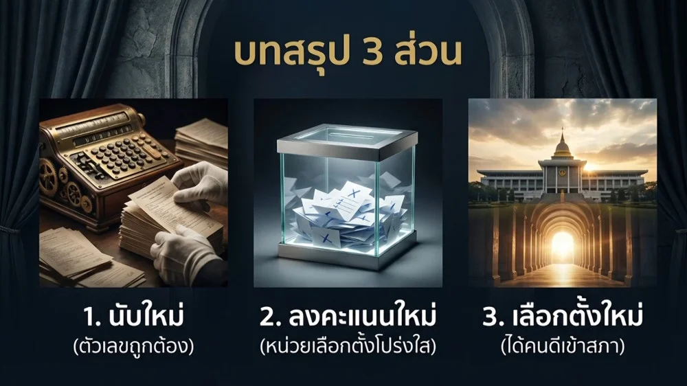 ราชกิจจา Digest ฉบับย่อย ตอน 12 | "มาตรการขั้นสุดท้ายเพื่อแก้ปัญหาเลือกตั้ง"