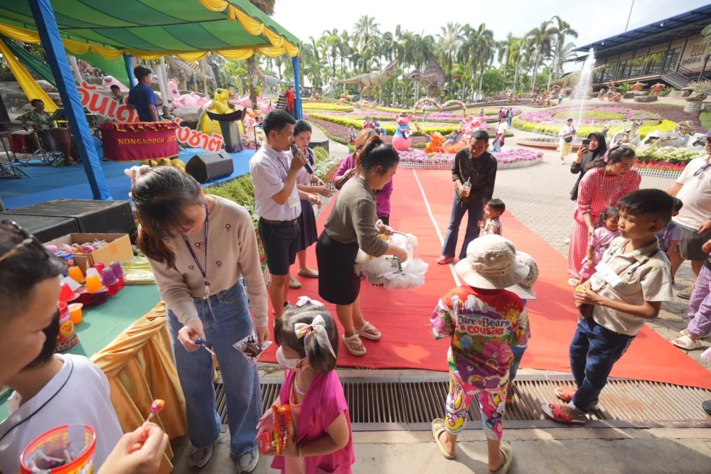 สวนนงนุชมอบของขวัญให้เด็กๆ นับหมื่น เข้าฟรี พร้อมกิจกรรมแจกของรางวัลมากมาย