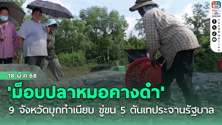 'ม็อบปลาหมอคางดำ'19 จังหวัดบุกทำเนียบ ขู่ขน 5 ตันเทประจานรัฐบาล