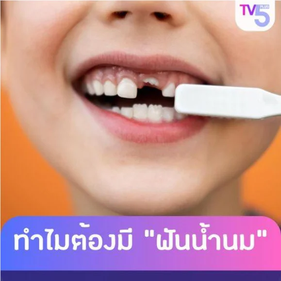 ทำไมมนุษย์อย่างเราต้องมี"ฟันน้ำนม"?