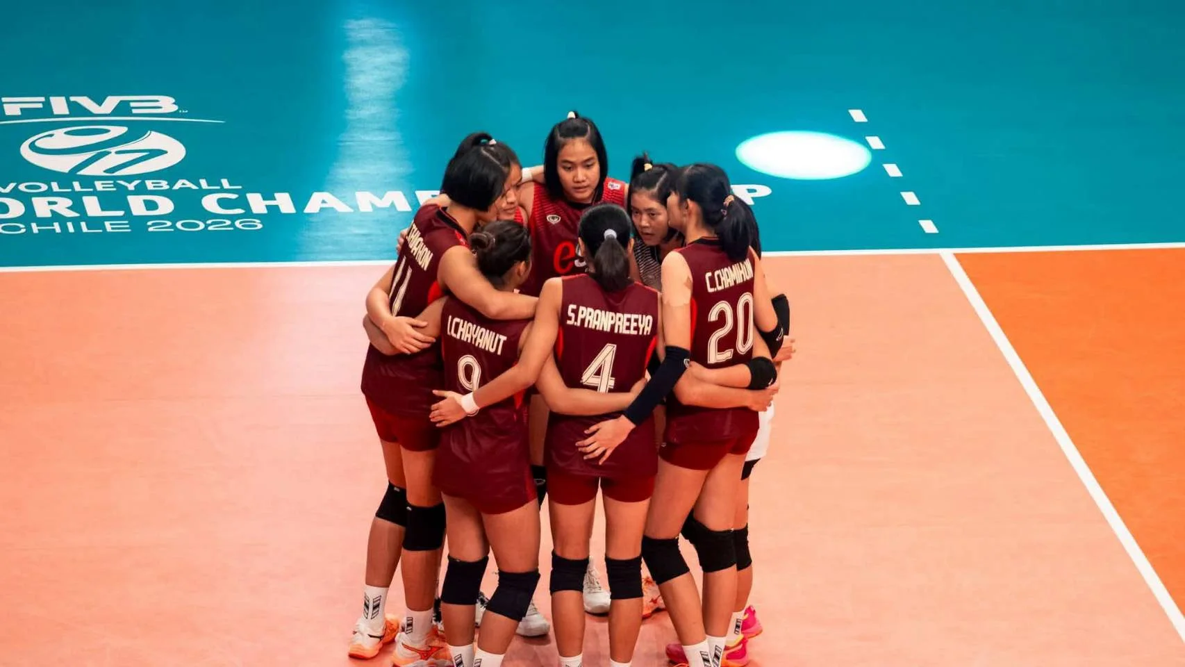 วอลเลย์สาวไทย U17 แพ้ไต้หวัน หวุดหวิด 2-3 เซต