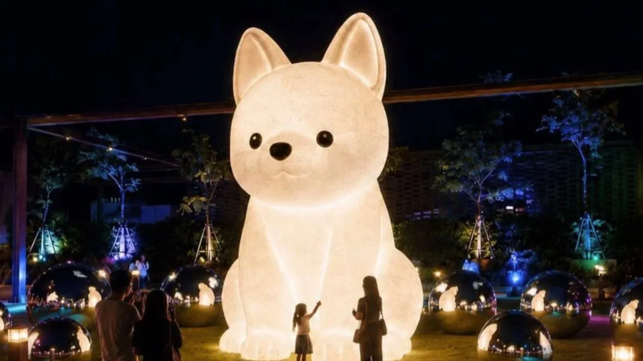 ทาสหมาใจละลาย! ปักหมุดเทศกาลไฟสุดคิวท์ "Papa Dogs illumina" สว่างไสวเต็มลานเซ็นทรัล เวสต์วิลล์ เข้าชมฟรี!