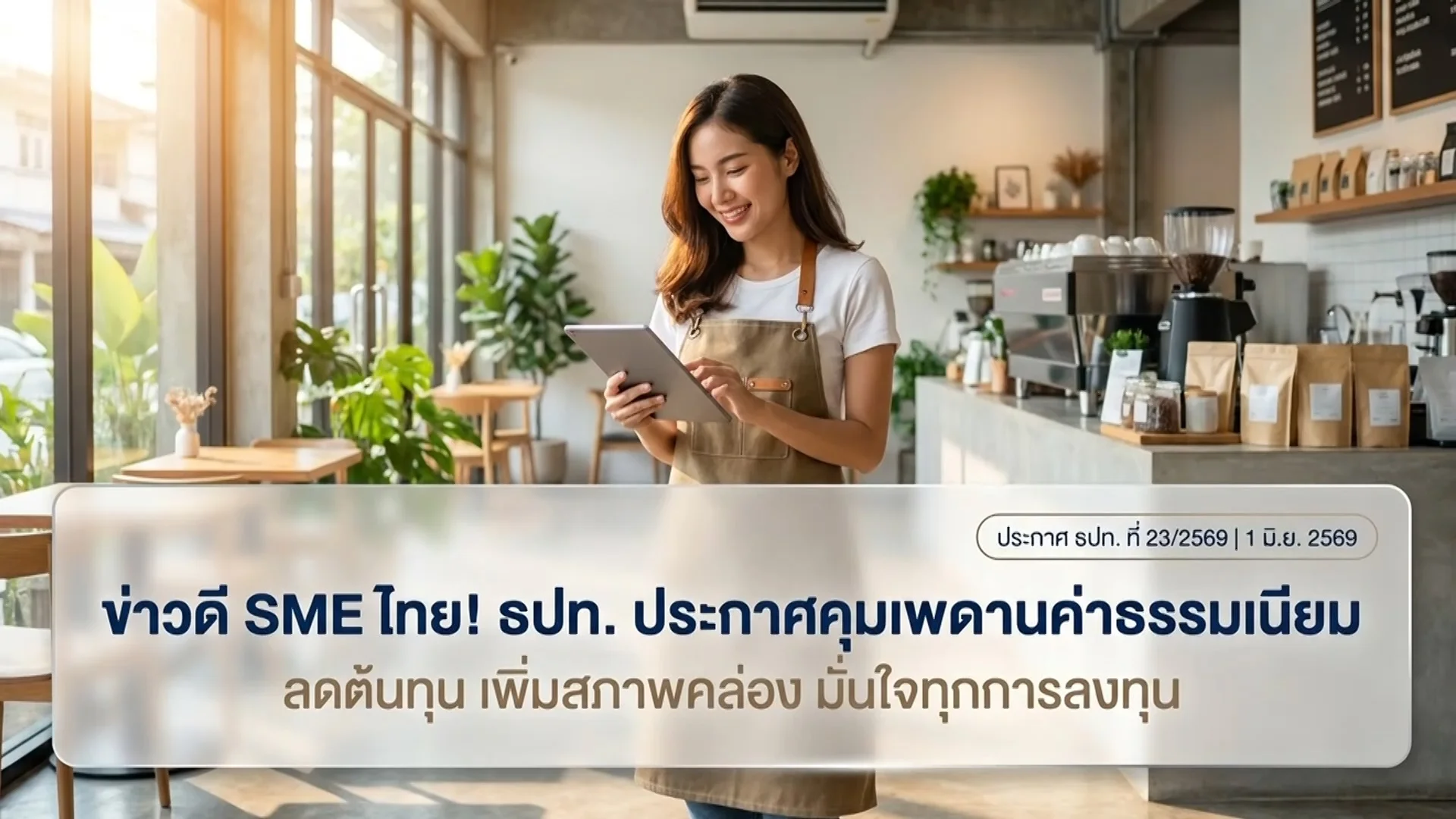 ราชกิจจา Digest ฉบับย่อย ฟังบ่อย เข้าใจรัฐ ตอนที่ 91 : ไขข้อสงสัยวงเงินสินเชื่อ & ค่าธรรมเนียมใหม่ SMEs ต้องรู้