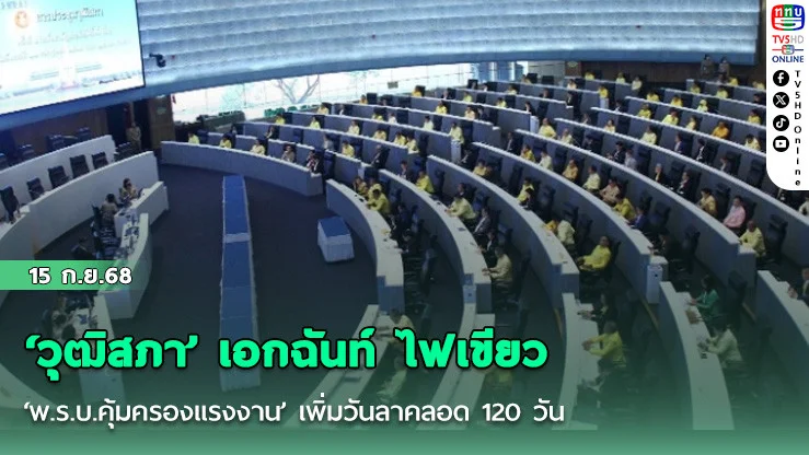 ‘วุฒิสภา’ เอกฉันท์ ไฟเขียว ‘พ.ร.บ.คุ้มครองแรงงาน’ เพิ่มวันลาคลอด 120 วัน